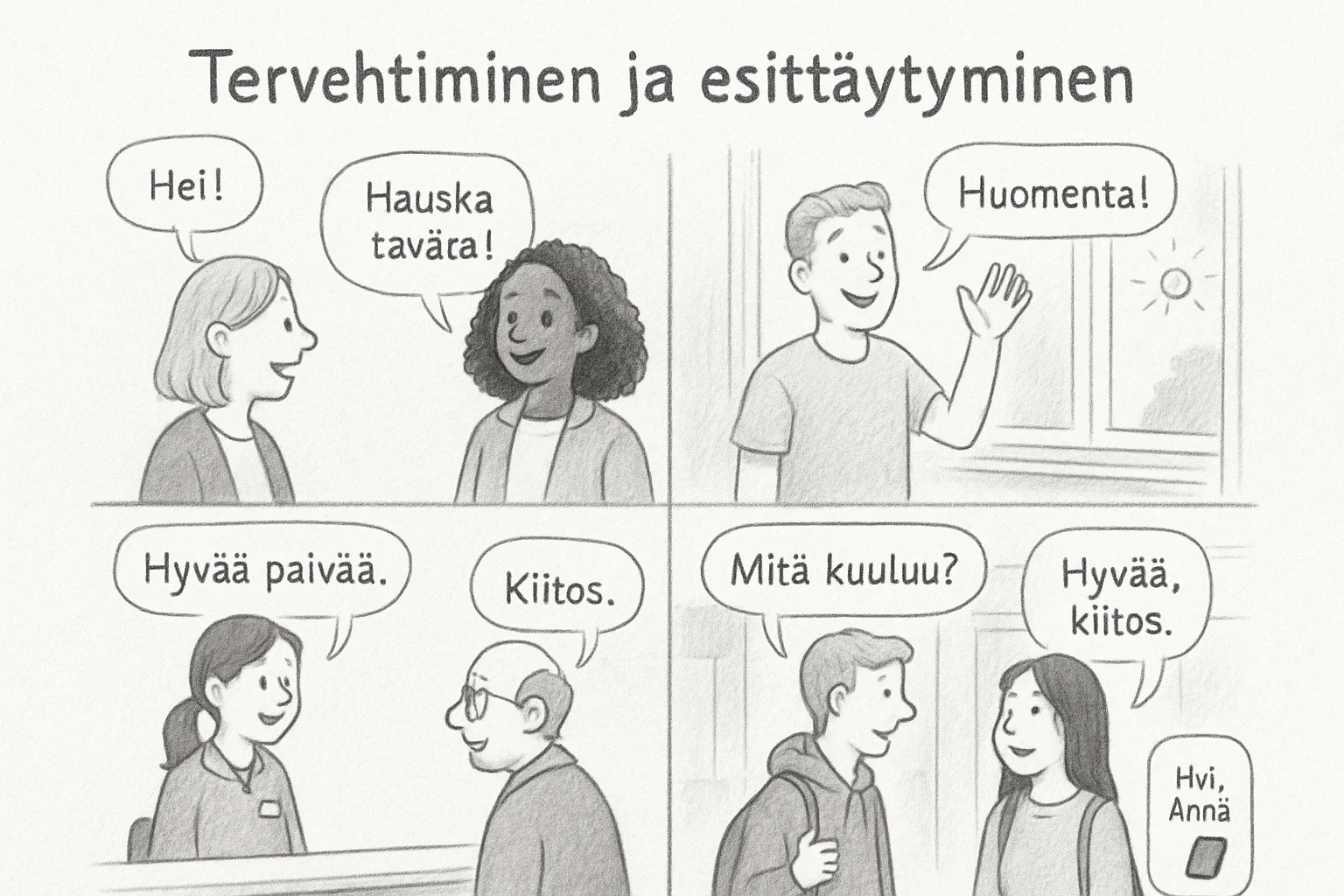 Suomen kielen perusteet kuntoon